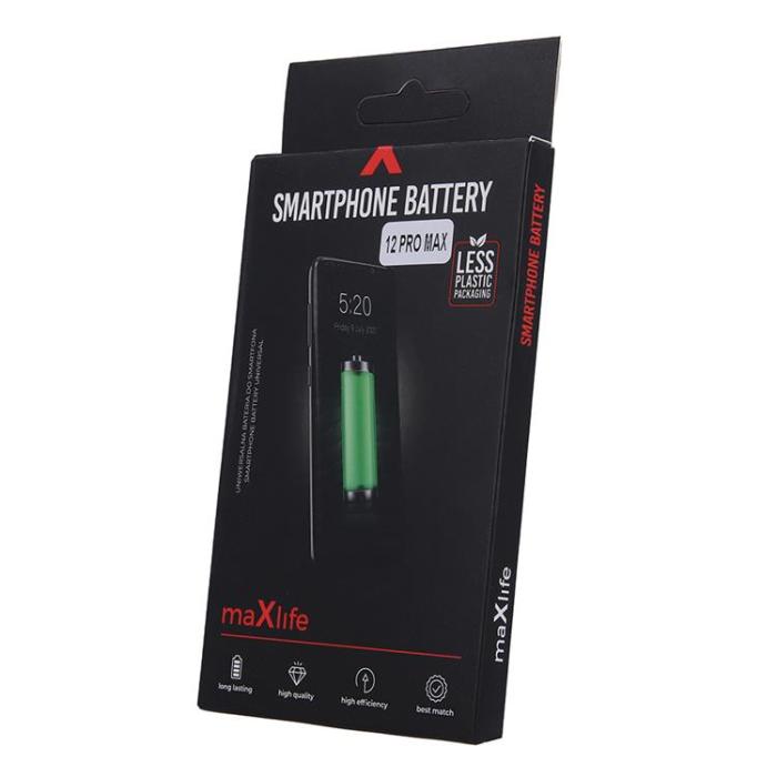 Maxlife - Maxlife iPhone 12 Pro Max Batteri 3687mAh