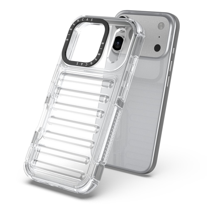 A-One Brand - iPhone 17 Pro Max Mobilskal Stripe Design Detachable - Grön