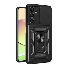 OEM - Galaxy S23 FE Mobilskal Hybrid Armor Camshield - Svart