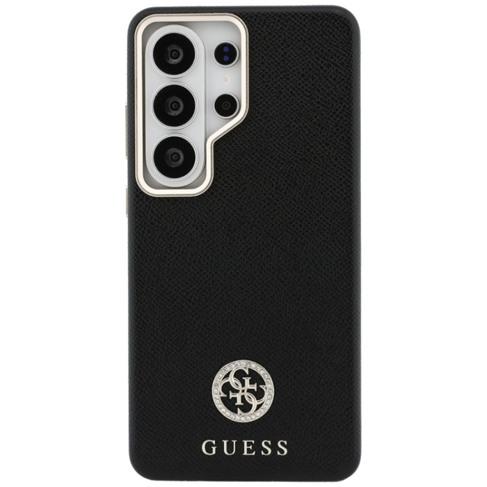 Guess - Guess Mobilskal För Galaxy S26 Ultra MagSafe Rhinestone Round Logo