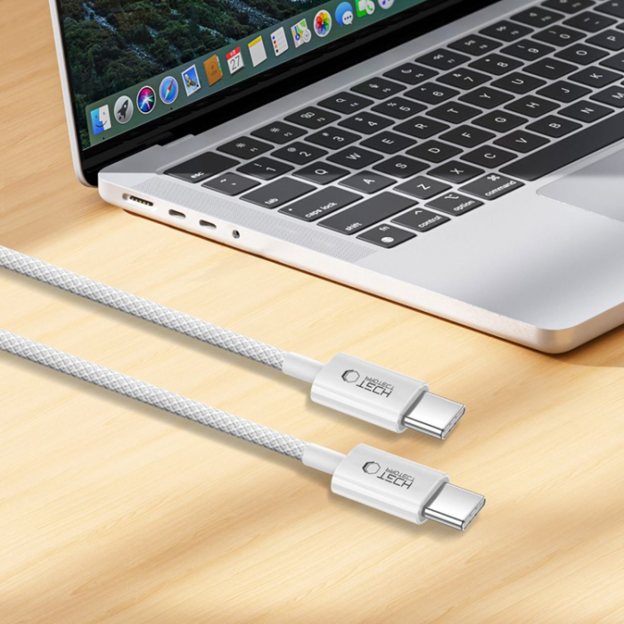 Tech-Protect - Tech-Protect USB-C till USB-C kabel Ultraboost 1m - Grå