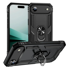 A-One Brand - iPhone 17 Air Mobilskal med Kickstand - Svart