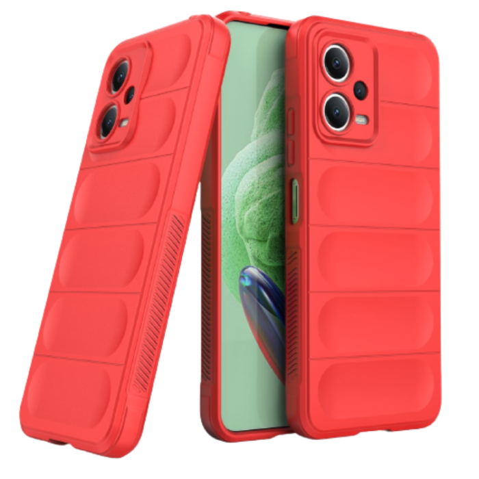 OEM - Xiaomi Redmi Note 12/Poco X5 Mobilskal Magic Shield - Röd