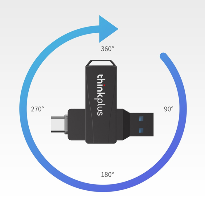 Lenovo - LENOVO Pendrive 64GB USB/USB-C Dual THINKPLUS MU252
