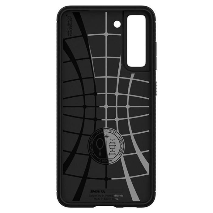 Spigen - Spigen Rugged Armor Skal Galaxy S21 FE - Matte Svart