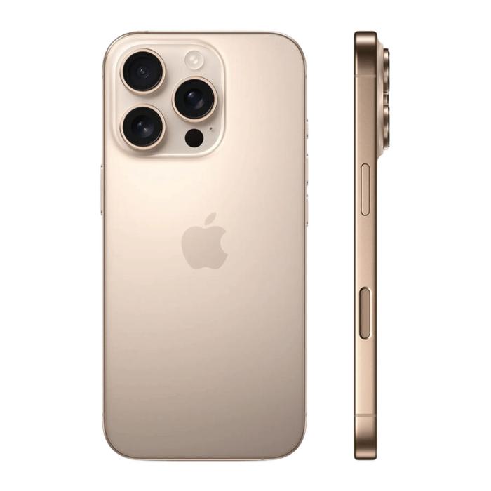 Apple - Apple iPhone 16 Pro Max - 8GB - 256GB - Sandfärgat Titan