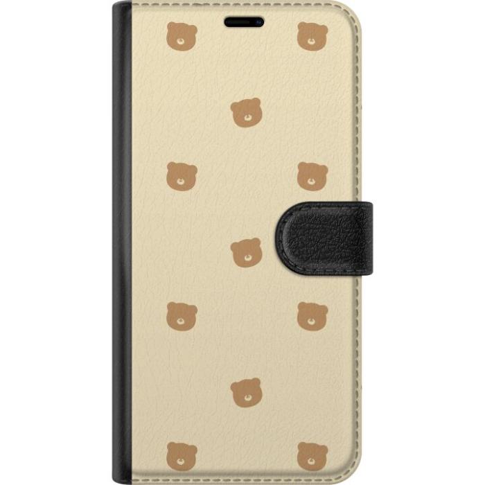 iSecrets - Plånboksfodral till OnePlus 8 Pro med Björnmönster