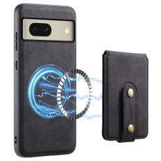 DENIOR - DENIOR D14 Google Pixel 8 Fodral 2 i 1 Avtagbar PU+PC+TPU Svart