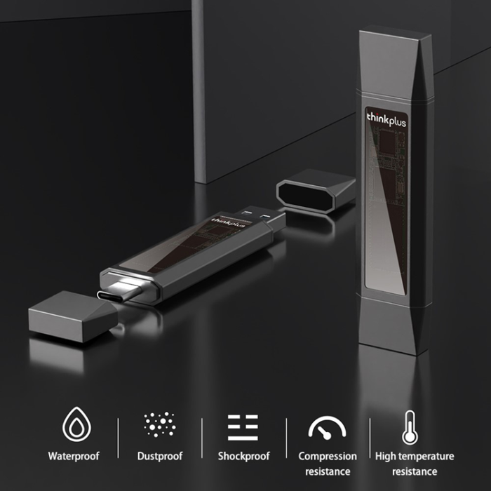 Lenovo - LENOVO Pendrive 128GB USB/USB-C Dual THINKPLUS TU203