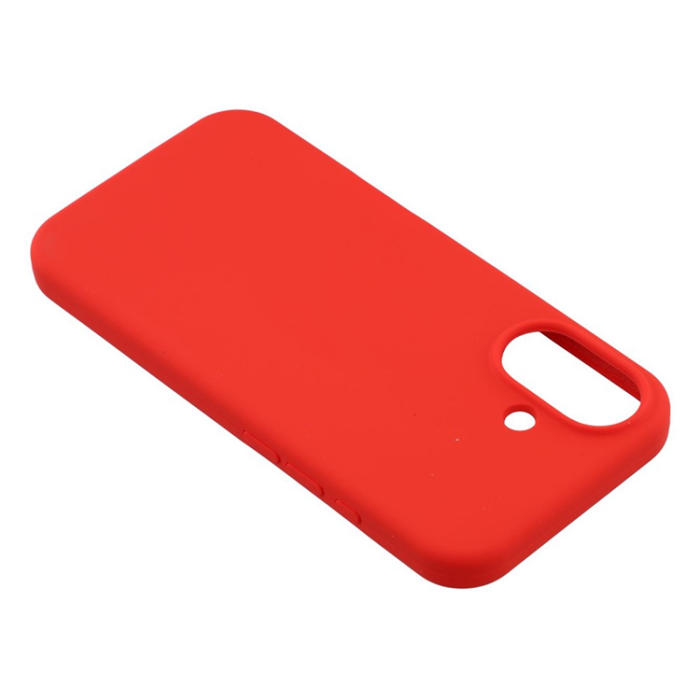 A-One Brand - iPhone 17 Mobilskal Solid Silikon Shockproof - Röd