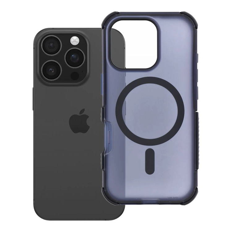 Forcell Mobilskal Magsafe För iPhone 16 Pro BumperX - Marinblå