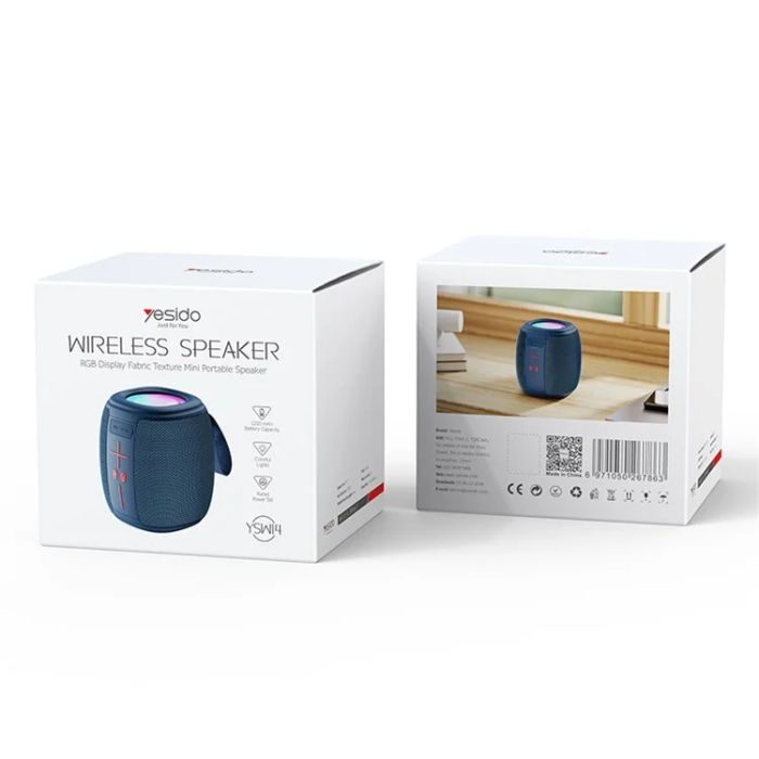 Yesido - YESIDO Trådlös Högtalare Bluetooth YSW14 TF Card - Svart
