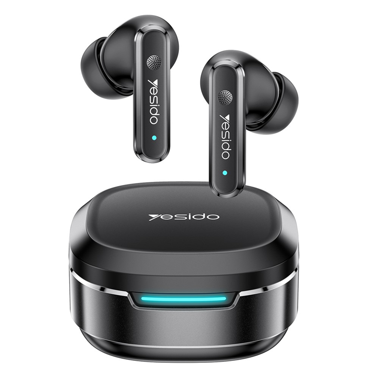 YESIDO TWS Trådlösa Bluetooth-Hörlurar In-ear ANC + ENC TWS37 - Svart | 5566 | AlltMobil