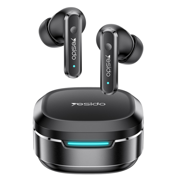 Yesido - YESIDO TWS Trådlösa Bluetooth-Hörlurar In-ear ANC + ENC TWS37 - Svart