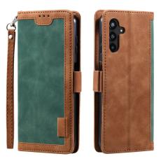 OEM - Samsung Galaxy S26+ Pl&aring;nboksfodral RFID-Skydd Konstl&auml;der St&auml;ll - Gr&ouml;n