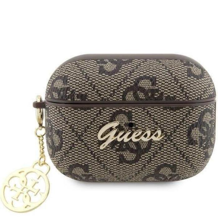 Guess - Guess Airpods Pro 2 Skal Charm Collection - Brun