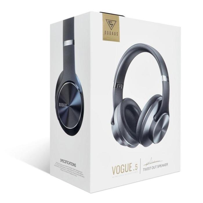 Doqaus - Doqaus Trådlösa Hörlurar Vogue 2in1 - Svart