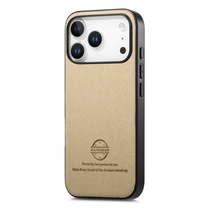 A-One Brand - iPhone 17 Pro Mobilskal Trasa Läder - Khaki