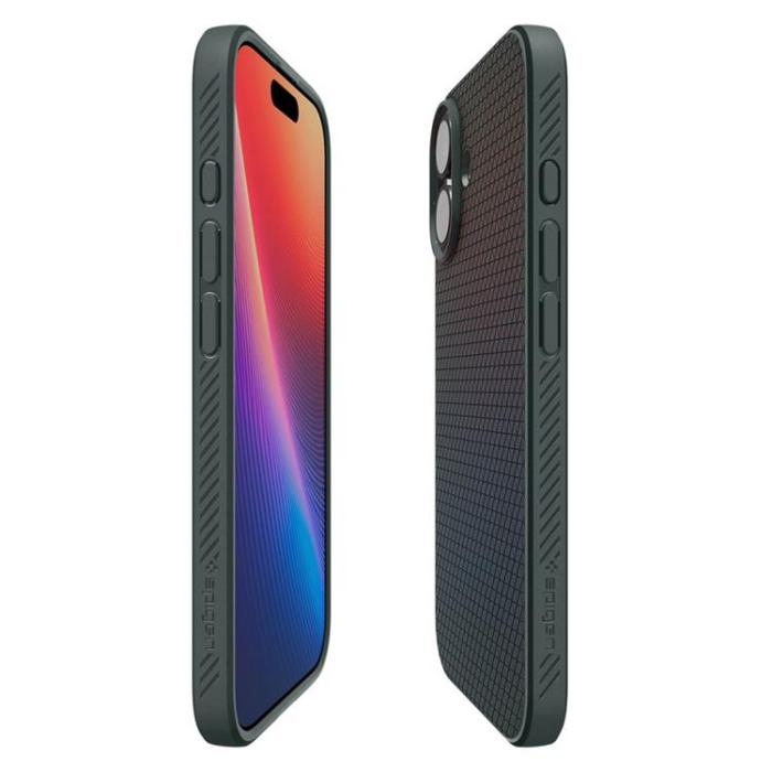Spigen - Spigen iPhone 17 Mobilskal Liquid Air - Abyss Grön