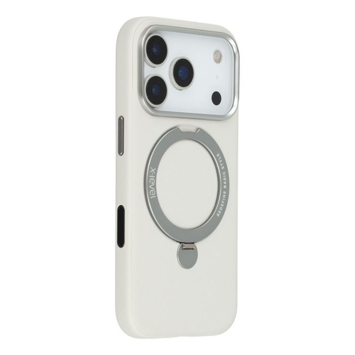 X-Level - X-LEVEL iPhone 17 Pro Mobilskal MagSafe Kickstand - Grå