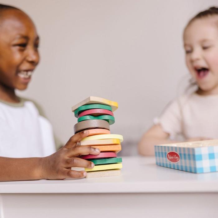 MND - MND Leksak Wooden Sandwich Making Play Set