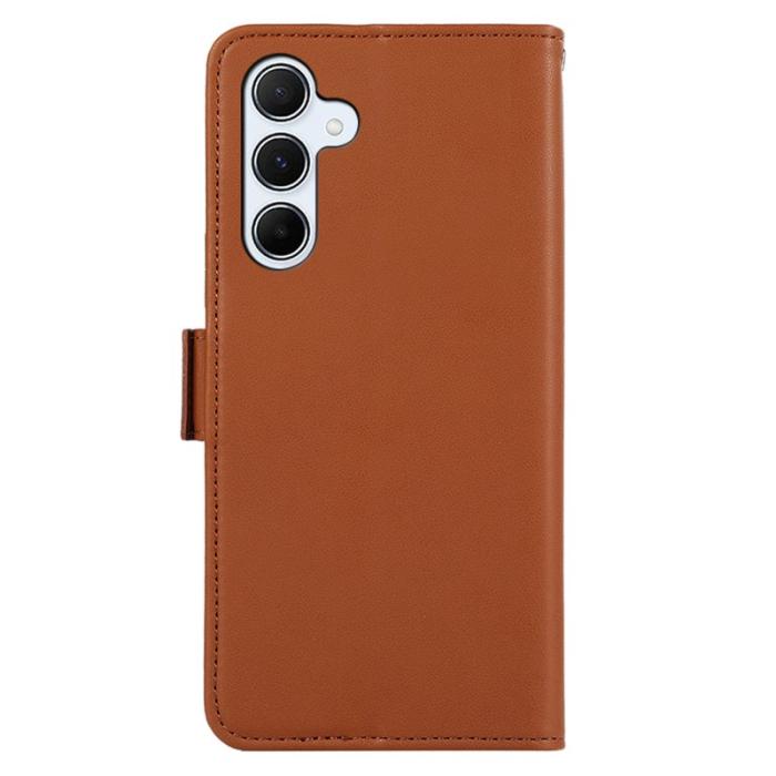 ABEEL - ABEEL Plånboksfodral för Samsung Galaxy S26 Plus Konstläder RFID - Brun