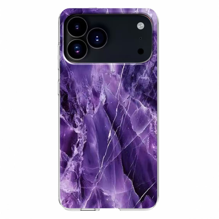 A-One Brand - iPhone 17 Pro Max Mobilskal Marble Pattern Printing Soft