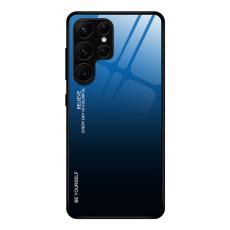 OEM - Mobilskal f&ouml;r Samsung Galaxy S26 Ultra Gradient Tempererat Glas + TPU - Bl&aring;