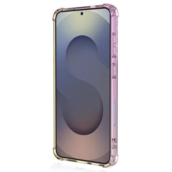OEM - Mobilskal för Samsung Galaxy S26 Ultra Gradient TPU Stöttålig - Rosa
