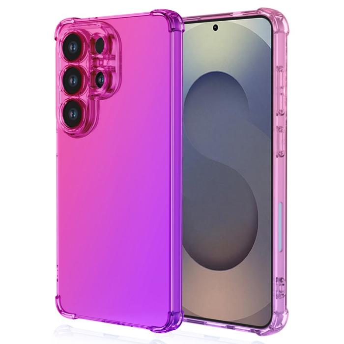 OEM - Mobilskal för Samsung Galaxy S26 Ultra Gradient TPU Stöttålig - Rosa