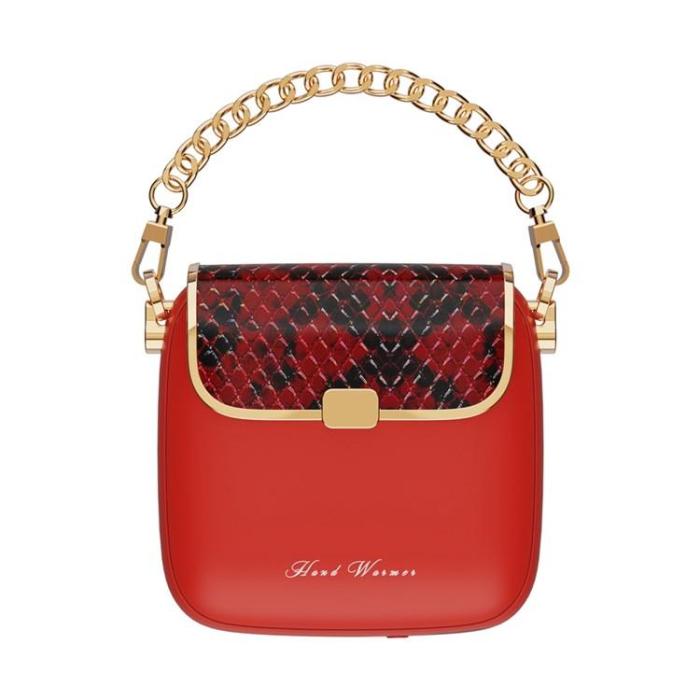 UTGATT - Powerbank 10000mAh QW-N218 Mini Kvinnor Handväska - Röd