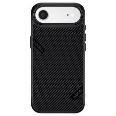 ABEEL - ABEEL CF-Lyocell Mobilskal till iPhone Air MagSafe Microfiber Svart
