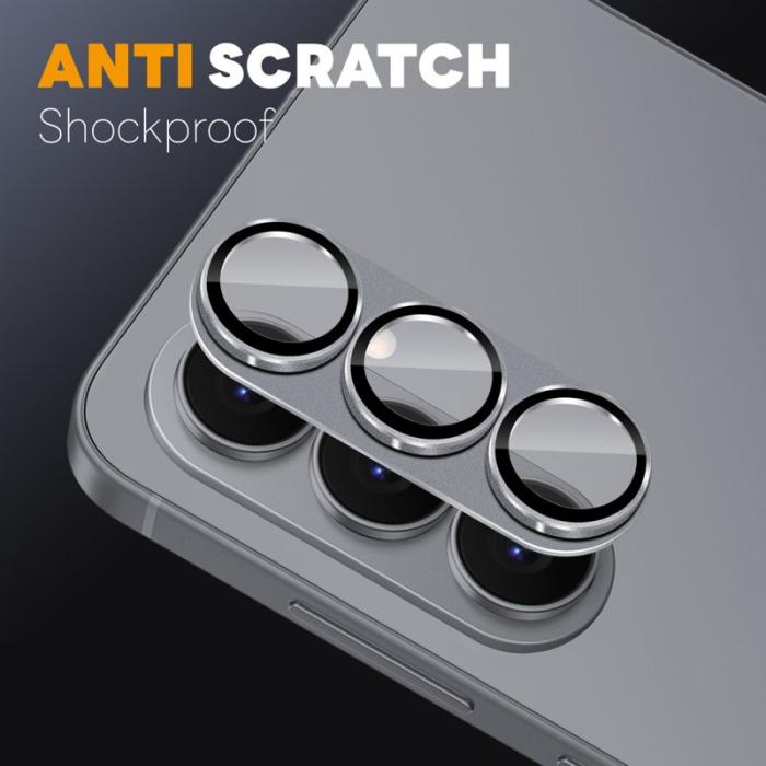 NORTHJO - NORTHJO Skärmskydd för Samsung Galaxy S26 Kameraskydd Tempererat Glas - Grå