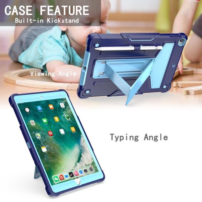 UTGATT1 - iPad 10.2 2021 Fodral - Marinblå