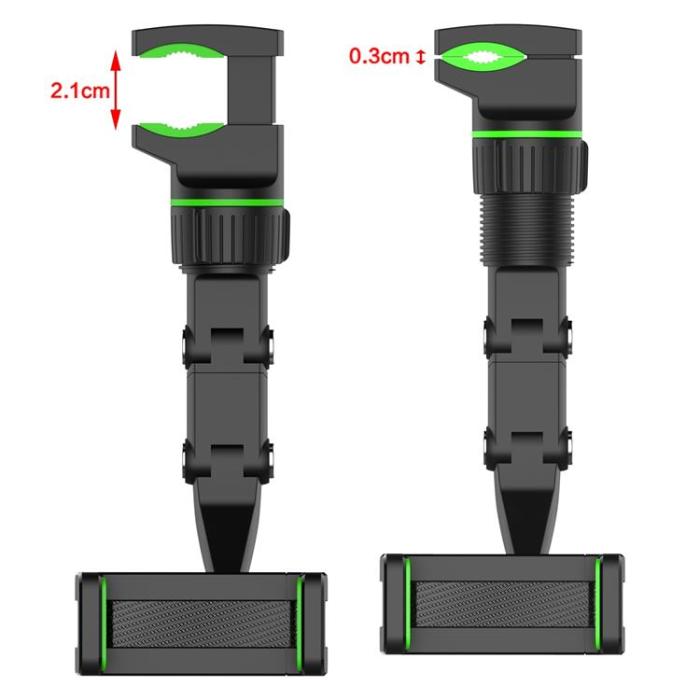 OEM - Justerbar mobilhållare för bilens backspegel