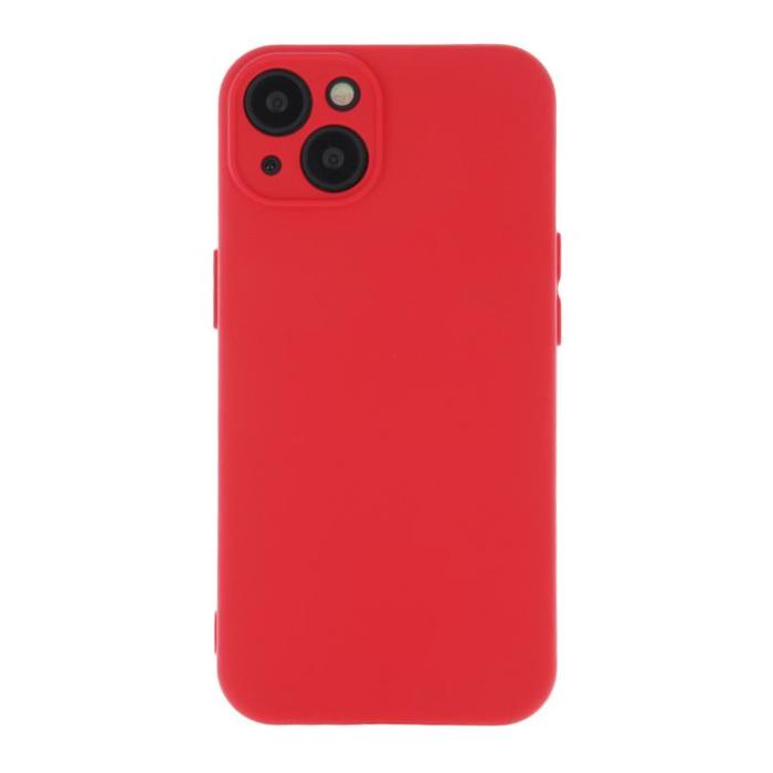 OEM - Galaxy S25 Mobilskal Silikon - Röd