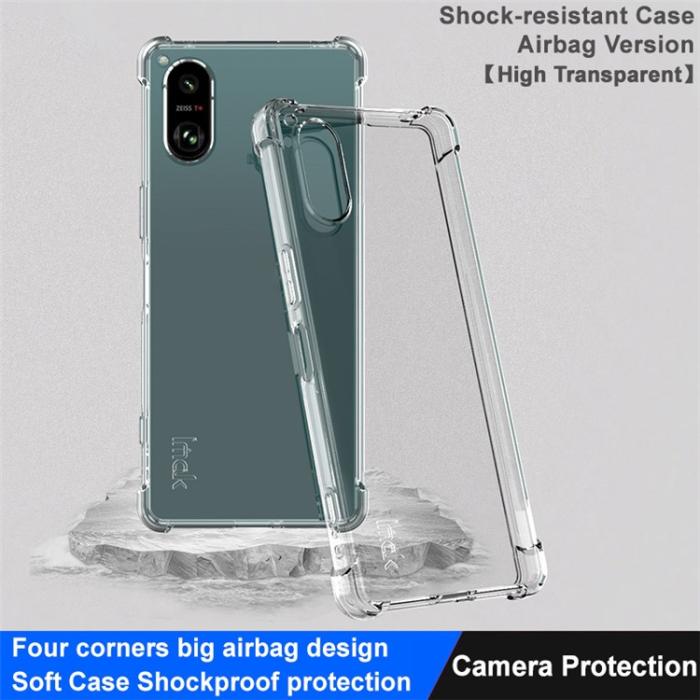 Imak - IMAK Sony Xperia 5 V Mobilskal TPU Anti-drop - Clear
