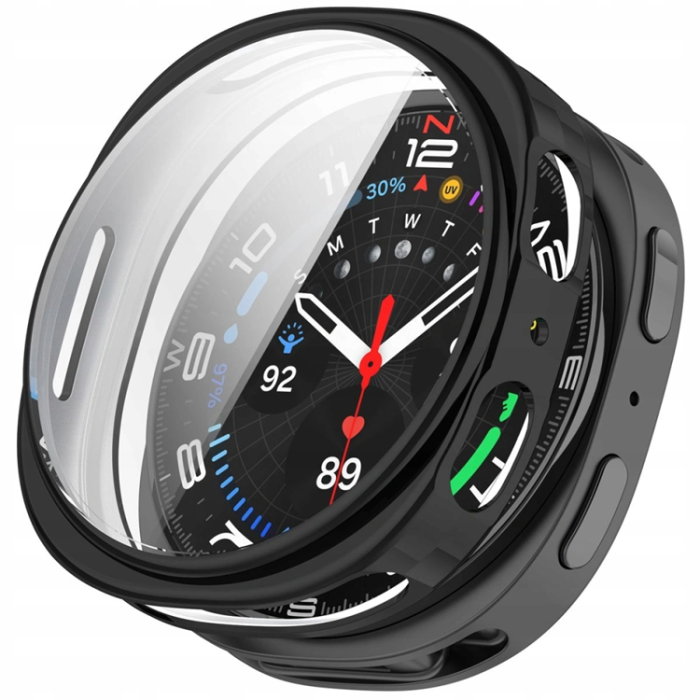 Tech-Protect - Tech-Protect Galaxy Watch 8 (44mm) Skal Defense - Svart