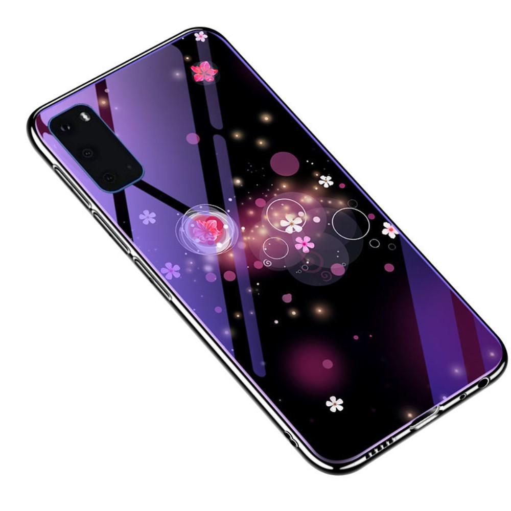 Electroplating Mobilskal för Galaxy S20 Plus- Bubbles & Flowers | 2353 | AlltMobil