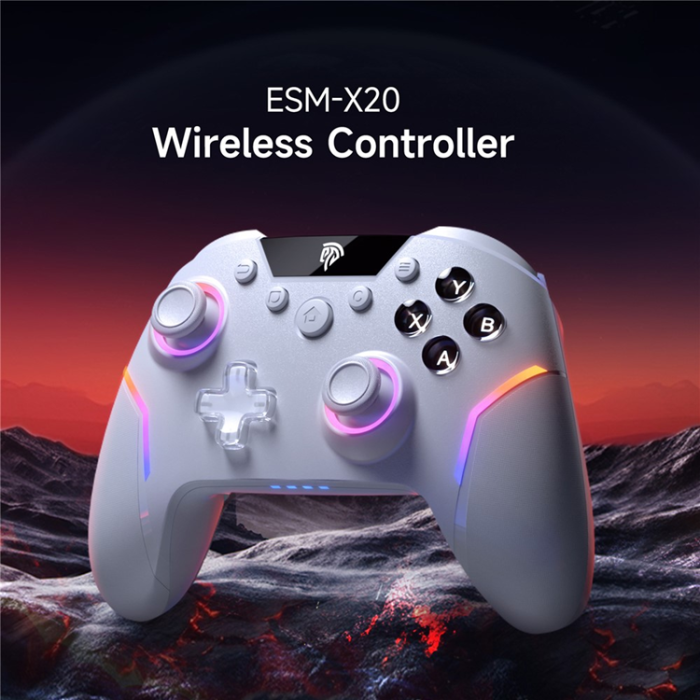A-One Brand - EASYSMX Spelkontroll Bluetooth 2.4G Trådbunden Programmerbar Gamepad X20