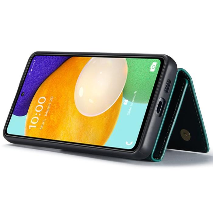 DG.MING - DG.MING Konstläder Plånboksfodral för Samsung Galaxy A53 5G - Grön