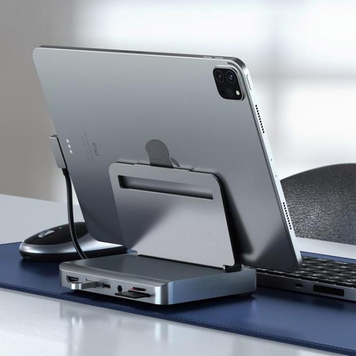 Satechi - Satechi Aluminum Stand Hub - Rymdgrå