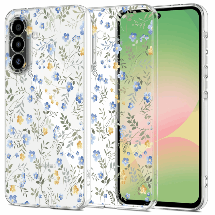 Tech-Protect Galaxy A56 5G Mobilskal Flexair - Spring Flowers | 2353 | AlltMobil