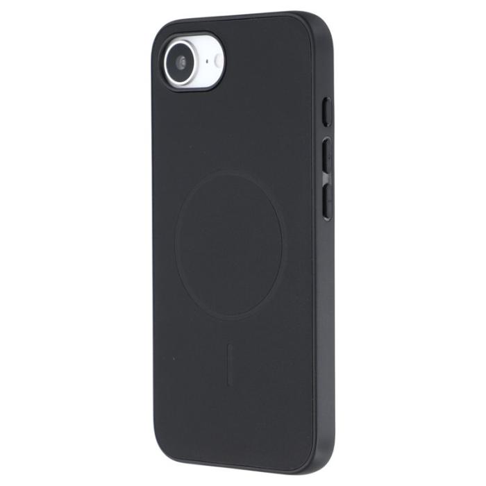 X-Level - X-LEVEL Mobilskal till iPhone 16e MagSafe PC TPU PU Telefon- Svart