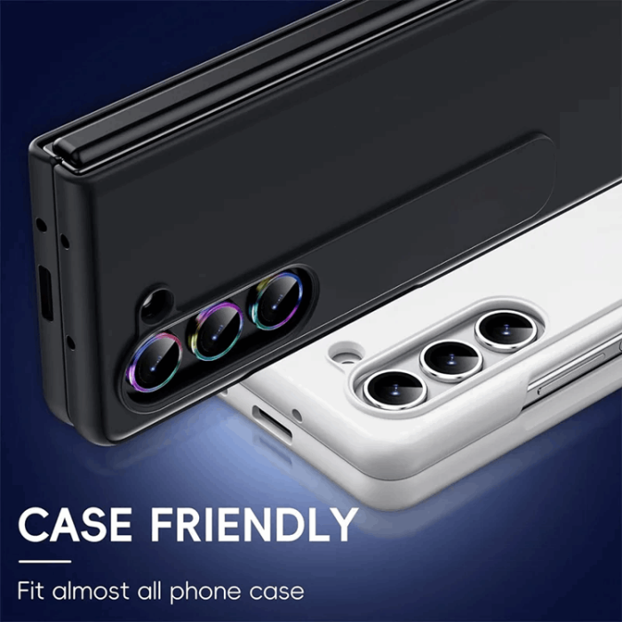 ENKAY - ENKAY Galaxy Z Fold 7 Kameralinsskydd Härdat Glas - Blå