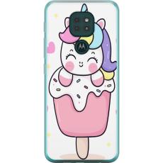 iSecrets - Mobilskal till Motorola Moto G9 Play med Glad enh&ouml;rning