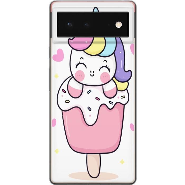 iSecrets - Mobilskal till Google Pixel 6 med Glad enhörning