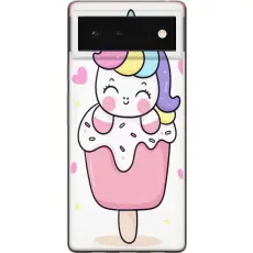 iSecrets - Mobilskal till Google Pixel 6 med Glad enhörning
