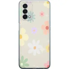 Gustaf - Mobilskal till OnePlus Nord N200 5G med fejdande blommor