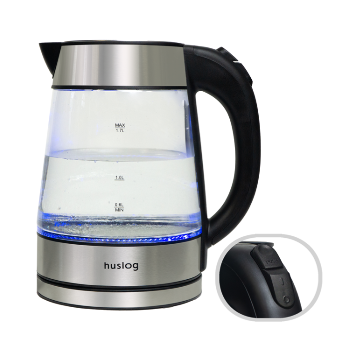 Huslog - Huslog Glas Vattenkokare 1.7L AK-0537